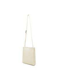 Calvin Klein Torebka Line Ns Crossbody Lth Bag LV04F3005G Biały. Kolor: biały. Materiał: skórzane #6