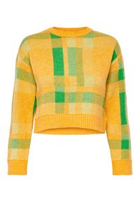 only - ONLY Sweter Kelly 15264617 Żółty Regular Fit. Kolor: żółty. Materiał: syntetyk