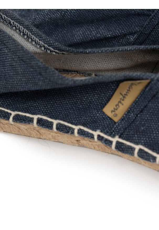 Champion Espadryle "Hamoc" | S10072 | Hamoc | Kobieta | Granatowy. Zapięcie: bez zapięcia. Kolor: niebieski. Materiał: materiał. Wzór: aplikacja