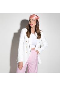Wittchen - Apaszka z jedwabiu. Kolor: różowy. Materiał: jedwab. Styl: elegancki #5
