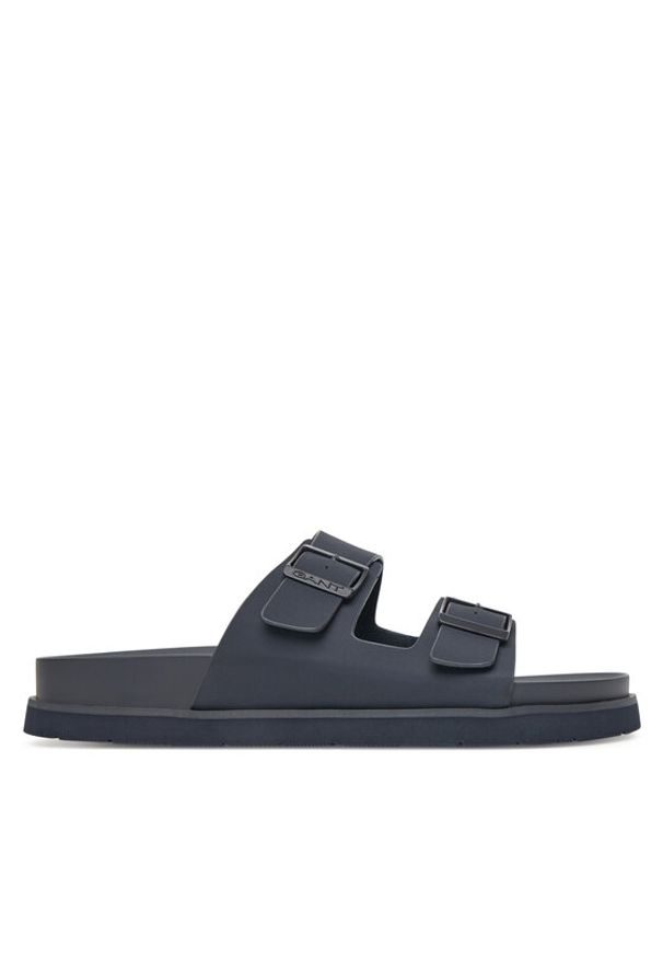 GANT - Gant Klapki Palbuddy 30634893 Granatowy. Kolor: niebieski. Materiał: skóra