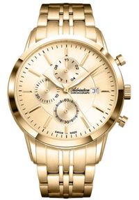 Zegarek męski Adriatica A8306.1111CH złoty. Kolor: złoty #1