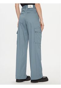 Calvin Klein Jeans Spodnie cargo Cargo Pant J20J222607 Niebieski Regular Fit. Kolor: niebieski. Materiał: bawełna #2