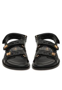 Nine West Klapki V1557-703-1 Czarny. Kolor: czarny. Materiał: materiał, syntetyk