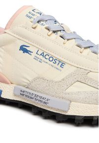 Lacoste Sneakersy Elite Active 51SFA0055 Écru. Materiał: zamsz, skóra #6