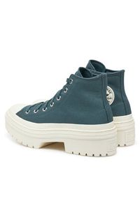 Converse Trampki Chuck Taylor All Star Lugged Heel Platform A10619C Niebieski. Kolor: niebieski. Materiał: materiał. Obcas: na platformie #5