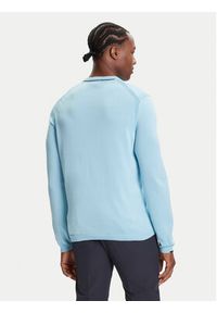 BOSS Sweter K_Ever-X 50541940 Błękitny Regular Fit. Kolor: niebieski. Materiał: bawełna #5