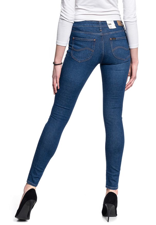 Lee - DAMSKIE SPODNIE JEANSOWE LEE SCARLETT DARK FAVOURITE L526RONR 112111890
