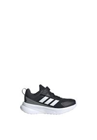 Adidas - Buty dla dzieci Fortarun 4.0. Zapięcie: pasek. Kolor: biały, wielokolorowy, czarny, szary