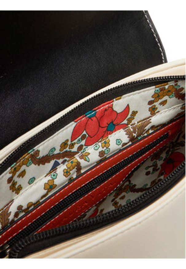 Laura Vita Torebka Doly 01 Beżowy. Kolor: beżowy. Materiał: skórzane