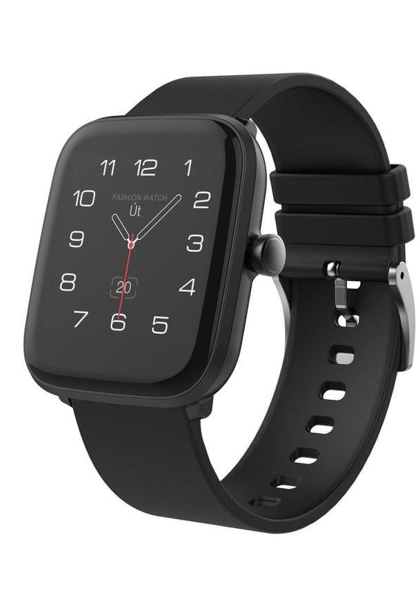 iGET smartwatch FIT F20 Black. Rodzaj zegarka: smartwatch. Kolor: czarny. Styl: sportowy