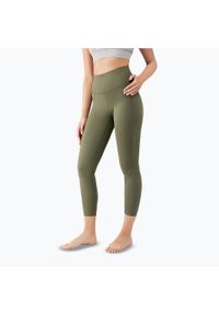 Joy in me - Legginsy do jogi damskie JOYINME 7/8 Unity Ease. Kolor: zielony. Sport: joga i pilates