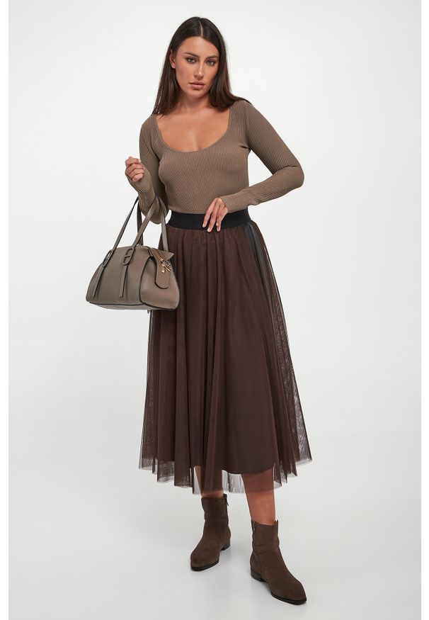 Spódnica tiulowa midi Fridi JOOP!. Materiał: tiul