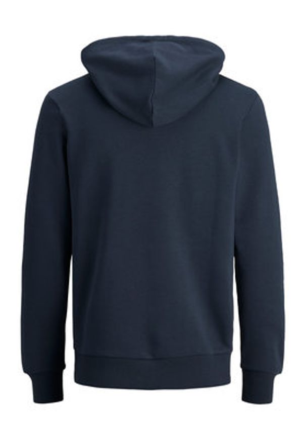 Jack & Jones Bluza Corp Old Logo 12137054 Granatowy Regular Fit. Kolor: niebieski. Materiał: bawełna