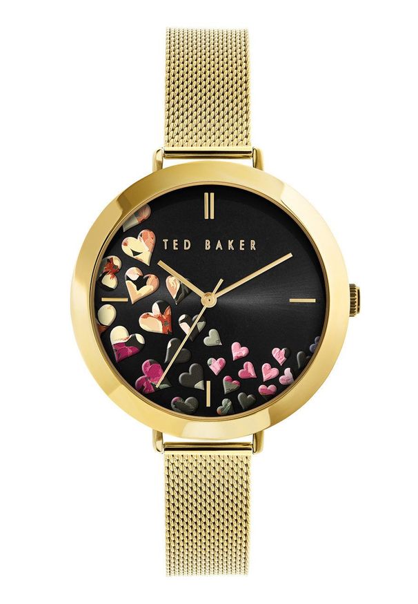 Ted Baker Zegarek damski. Kolor: złoty. Materiał: materiał