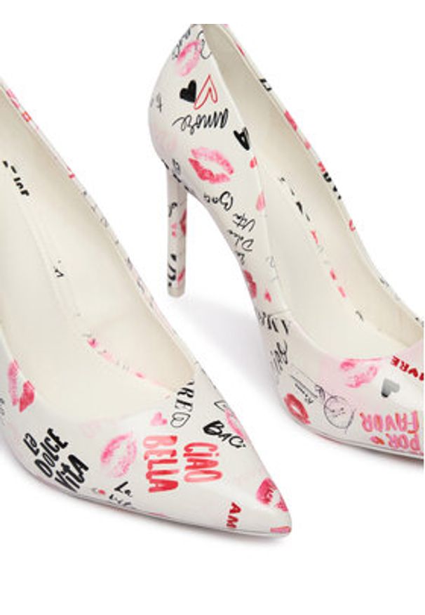 Aldo Szpilki Stasya 14296222 Biały. Kolor: biały. Materiał: skóra. Obcas: na szpilce