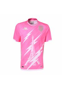 Kappa - Koszulka domowa Stade Français Kombat Pro 2023/24. Kolor: różowy