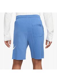 Spodenki Męskie Nike M Nk Club Alumni Hbr Ft Short. Kolor: niebieski. Długość: krótkie. Sezon: lato