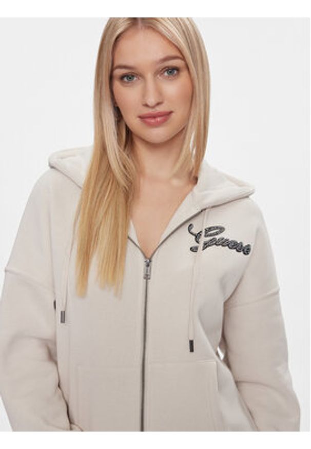 Guess Bluza W4RQ05 K9Z21 Szary Regular Fit. Kolor: szary. Materiał: syntetyk, bawełna