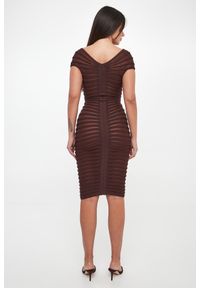 Elisabetta Franchi - Sukienka prążkowana ELISABETTA FRANCHI. Materiał: prążkowany #2