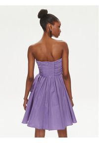 Pinko Sukienka koktajlowa Fiamma fiole101589 Y3LE Fioletowy Regular Fit. Kolor: fioletowy. Materiał: syntetyk. Styl: wizytowy #5