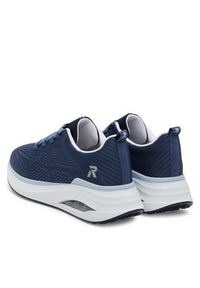 Rieker Revolution Lifestyle Sneakersy W2701-14 Granatowy. Kolor: niebieski. Materiał: materiał #3