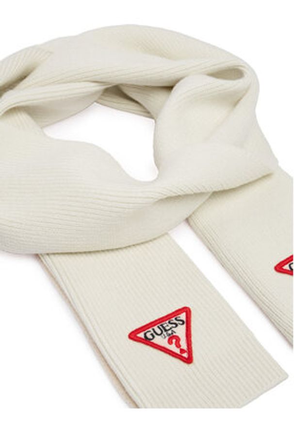 Guess Szalik AW5235 VIS03 Biały. Kolor: biały. Materiał: materiał