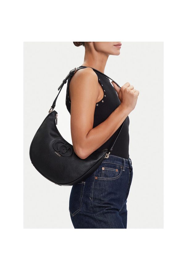 Torebka Guess. Kolor: czarny