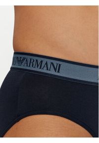 Emporio Armani Underwear Komplet 3 par slipów 111734 4F717 70435 Granatowy. Kolor: niebieski. Materiał: bawełna #4