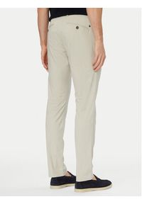 Bugatti Chinosy 4130-16370E Beżowy jasny Regular Fit. Kolor: beżowy. Materiał: bawełna #4