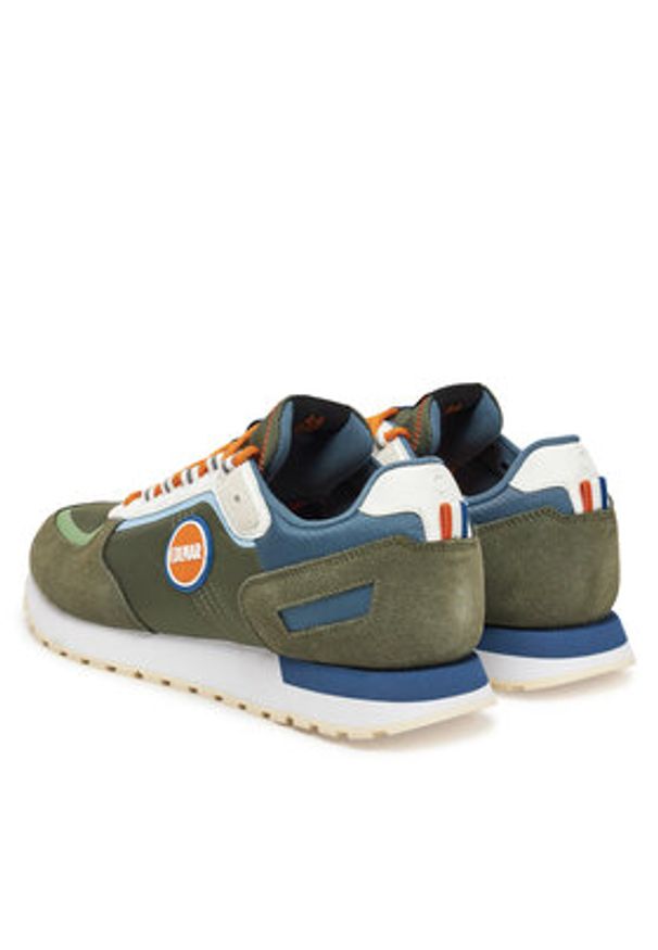 Colmar Sneakersy Travis SS25/076 Zielony. Kolor: zielony. Materiał: zamsz, skóra