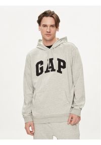 GAP - Gap Bluza 868453-03 Szary Regular Fit. Kolor: szary. Materiał: bawełna