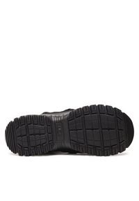 Ugg Śniegowce W Yose Ruffer Mid 1131978 Czarny. Kolor: czarny. Materiał: materiał