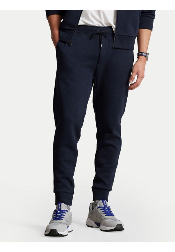 Polo Ralph Lauren Spodnie dresowe 710888283002 Granatowy Regular Fit. Kolor: niebieski. Materiał: syntetyk, bawełna