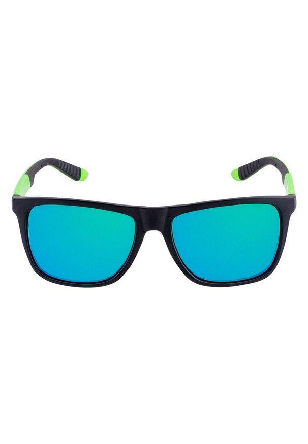 AquaWave - Okulary Przeciwsłoneczne Ajon Dla Dorosłych Unisex. Kolor: czarny, zielony, wielokolorowy