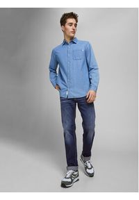 Jack & Jones - Jack&Jones Jeansy Clark 12177444 Granatowy Regular Fit. Kolor: niebieski #5