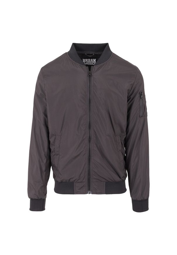 Urban Classics - Urban classic light parka. Kolor: czarny. Sezon: zima