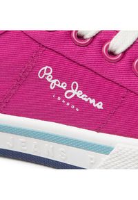 Pepe Jeans Tenisówki Brady Girl Basic PGS30543 Różowy. Kolor: różowy. Materiał: materiał #3