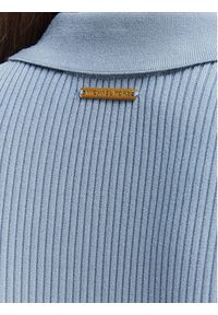 MICHAEL Michael Kors Sukienka dzianinowa MT5834F33D Błękitny Regular Fit. Kolor: niebieski. Materiał: wiskoza #3