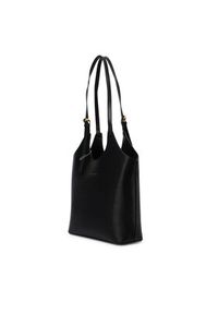 TOMMY HILFIGER - Tommy Hilfiger Torebka Th Modern Tote AW0AW18618 Czarny. Kolor: czarny. Materiał: skórzane #5