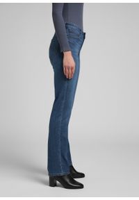 Lee - LEE MARION DAMSKIE SPODNIE JEANSOWE STRAIGHT MID WORN L301CGMZ