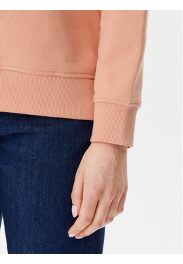 Calvin Klein Jeans Bluza Gradient Monologo J20J225360 Koralowy Regular Fit. Kolor: pomarańczowy. Materiał: bawełna. Wzór: gradientowy