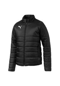 Puma - Kurtka Dziecięca Casuals Padded Jacket. Kolor: czarny. Materiał: puch. Styl: sportowy