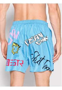 Dsquared2 Underwear Szorty kąpielowe Boxer D7B544170.45852 Niebieski Regular Fit. Kolor: niebieski. Materiał: syntetyk #4