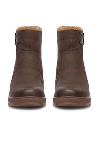 Go Soft Botki CEO-INES WS5921-03 Brązowy. Kolor: brązowy. Materiał: materiał #6