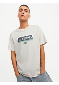 Jack & Jones - Jack&Jones T-Shirt Cobin 12250411 Szary Standard Fit. Kolor: szary. Materiał: bawełna #6