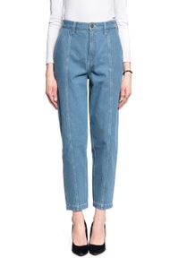 Lee - DAMSKIE SPODNIE JEANSOWE LEE Panelled Stella Tape GREY BALA L30QMMOJ