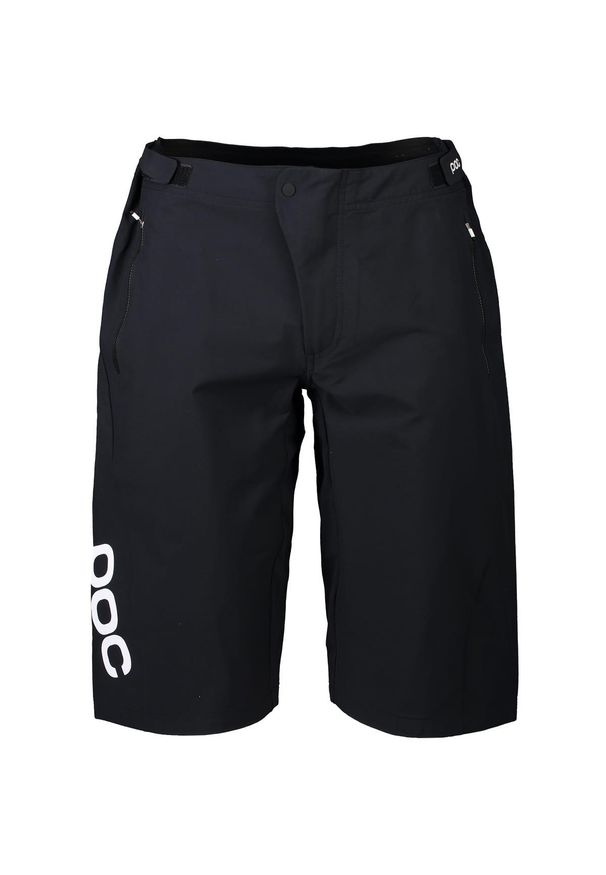 Spodenki rowerowe męskie POC Essential Enduro Shorts. Kolor: czarny