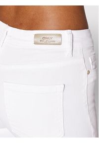 only - ONLY Jeansy Blush 15155438 Biały Skinny Fit. Kolor: biały #2