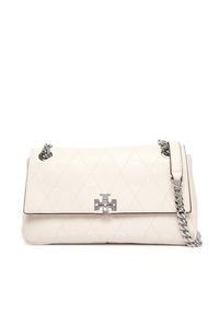 Tory Burch Torebka Charlie Quilted 185829 Kremowy. Kolor: kremowy. Materiał: skórzane #6
